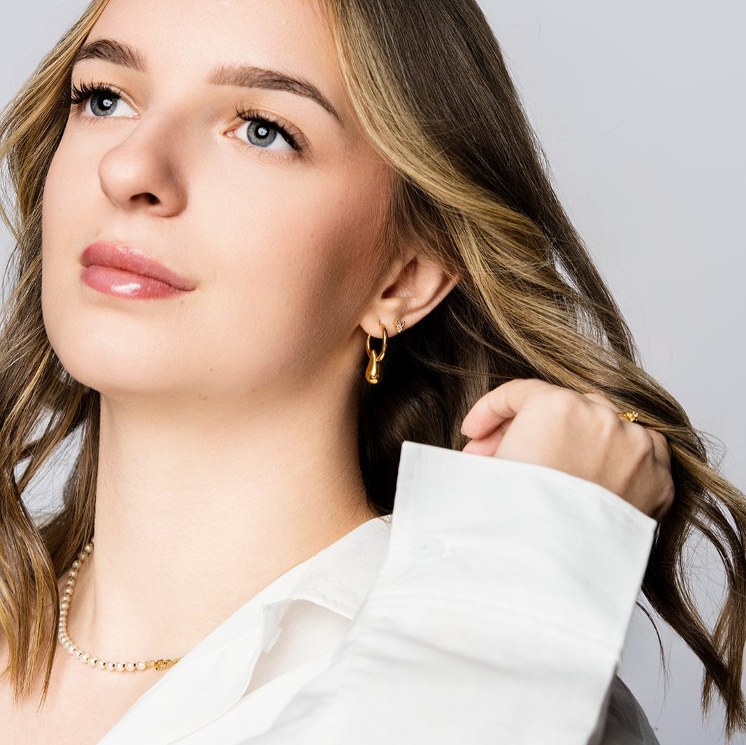 Boucles d'oreilles Goutte
