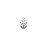 Charm ancre strass