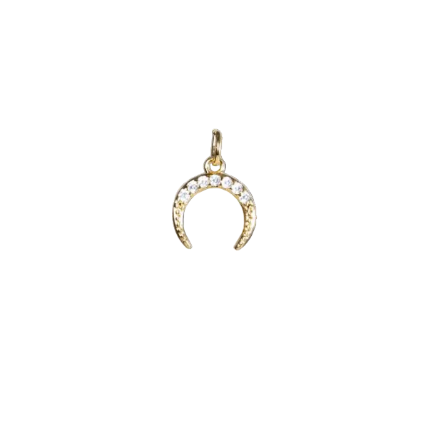 Charm Corne strass