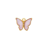 Charm Papillon rose