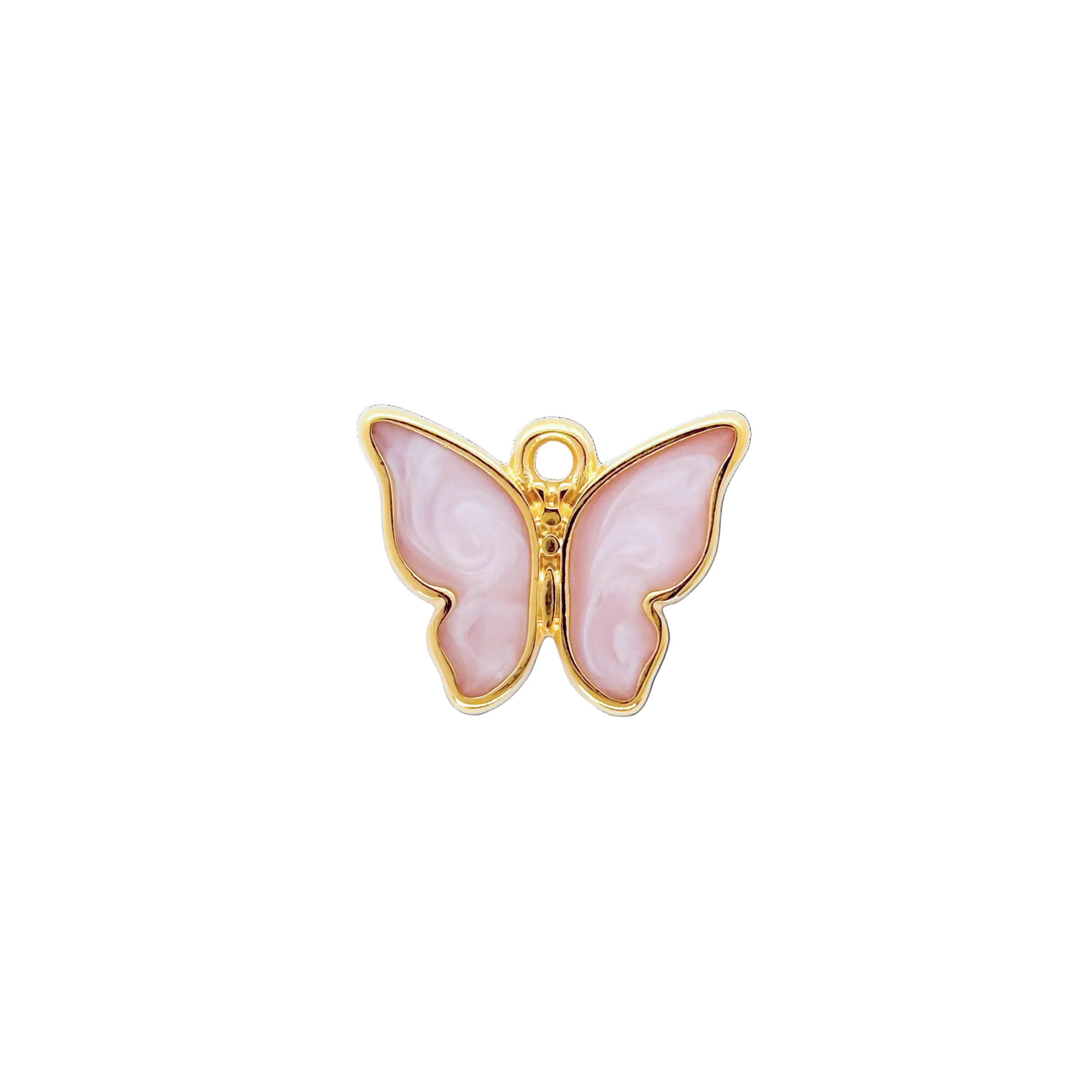 Charm Papillon rose