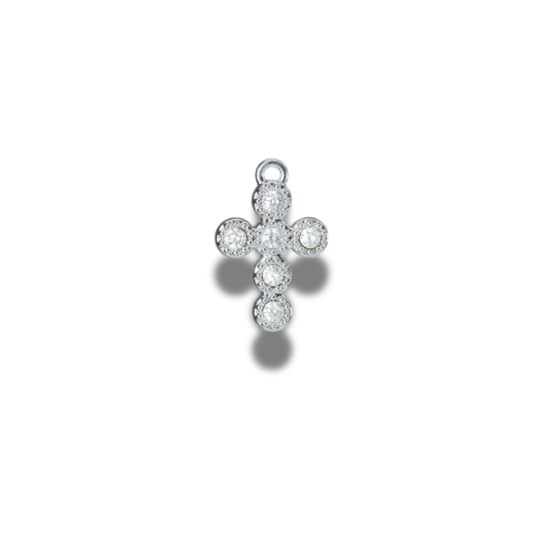 Charms Cross strass