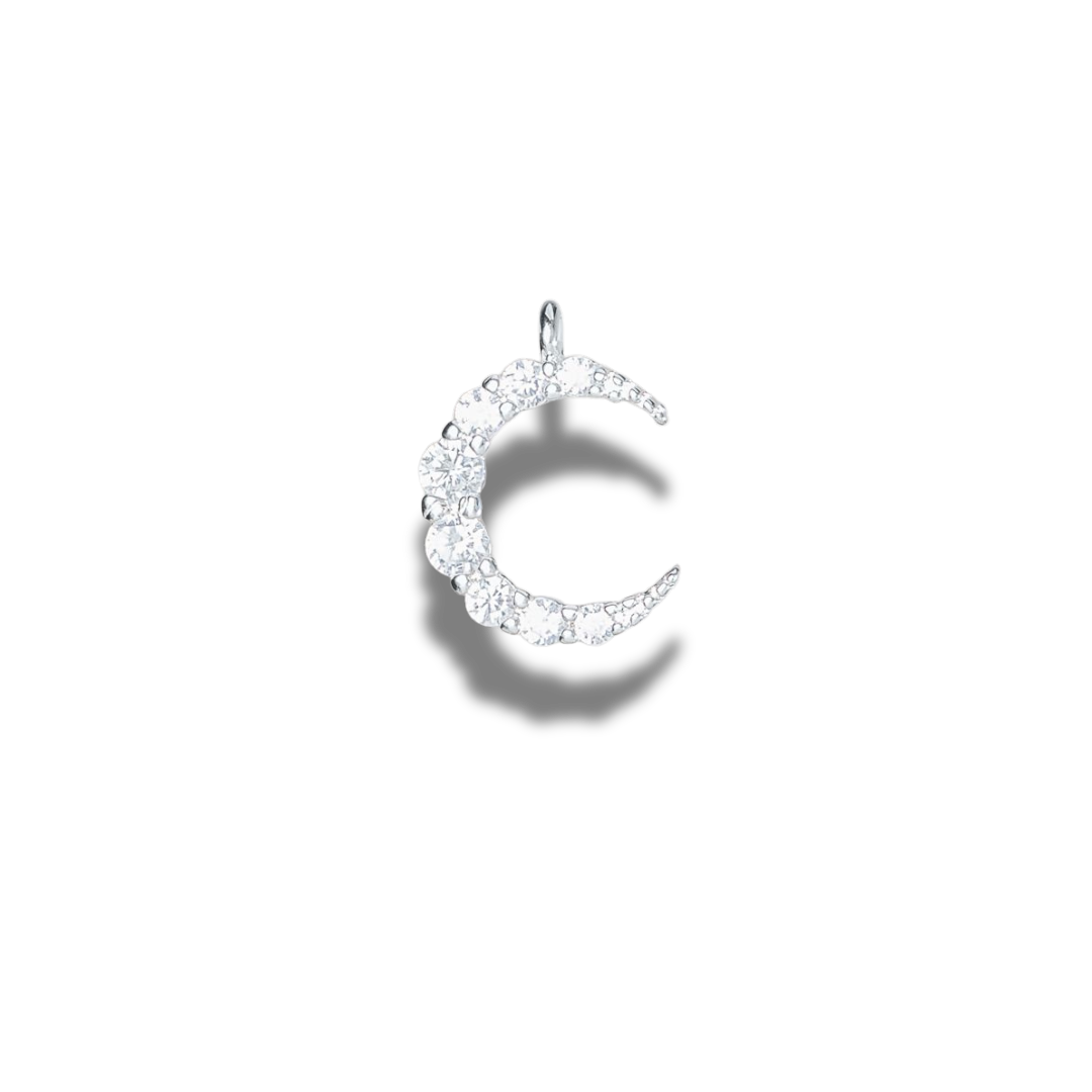 Charm Lune strass