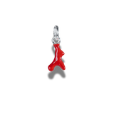 Charm corail rouge