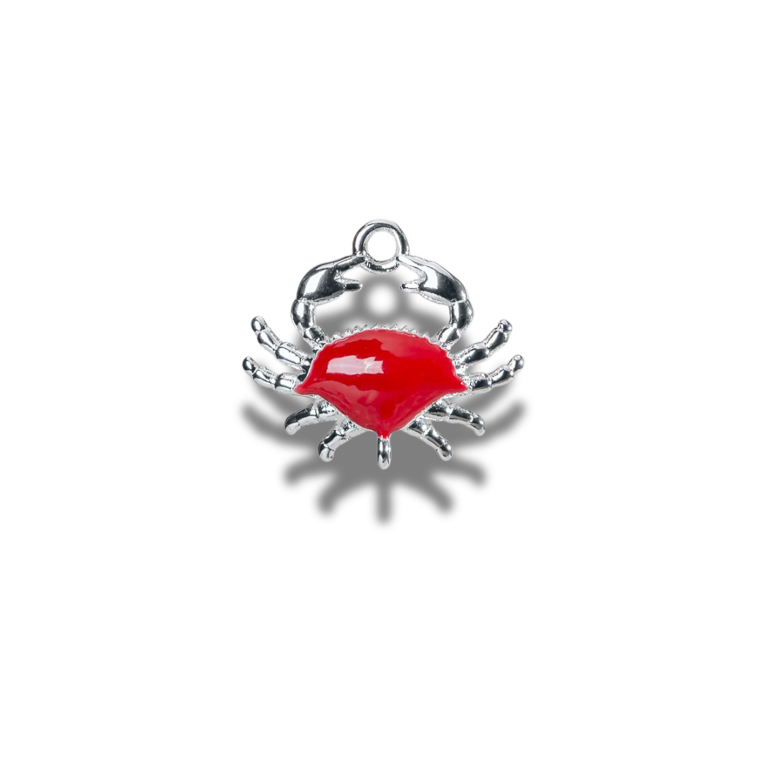 Charm crabe rouge