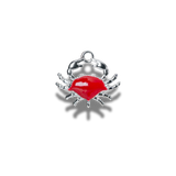 Charm crabe rouge