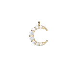 Charm Lune strass